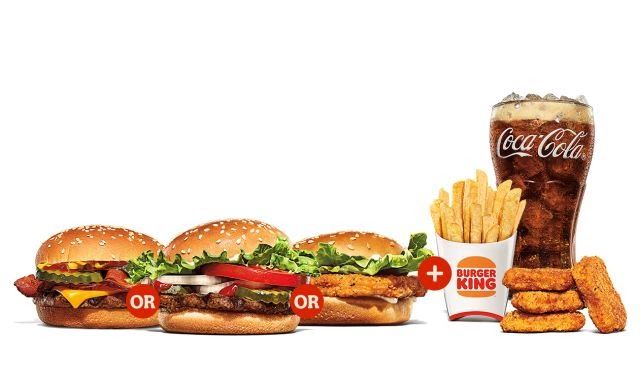 $5 Burger King's Your Way Meal