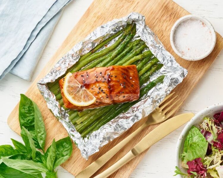 Bake Salmon at 400