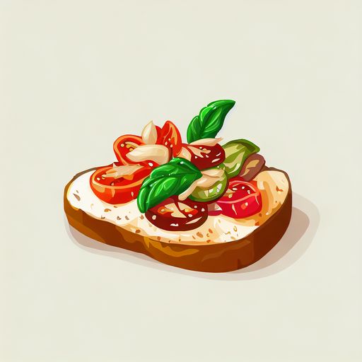 How Is Traditional Bruschetta Constructed?