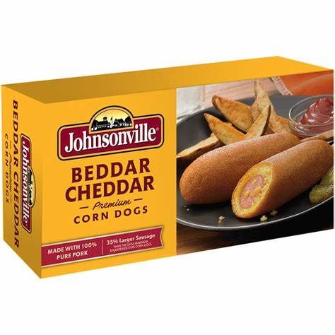 Johnsonville Beddar Cheddar Corn Dogs