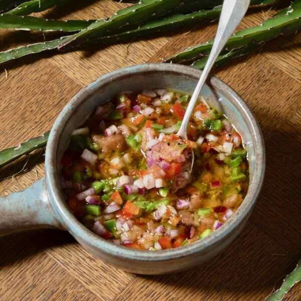 5. Salsa Criolla (Vinegar and Onion Sauce)