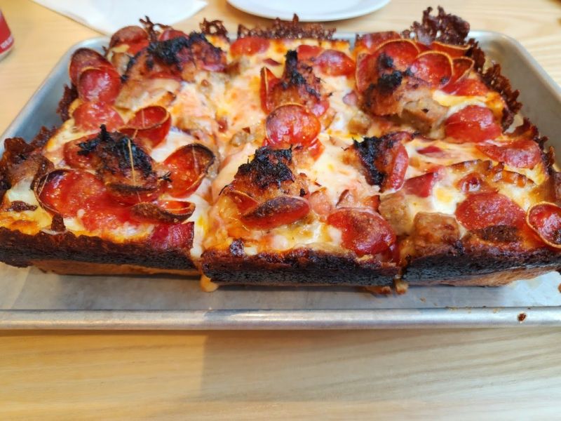 4. Wrecktangle Pizza - Detroit-Style Pizza